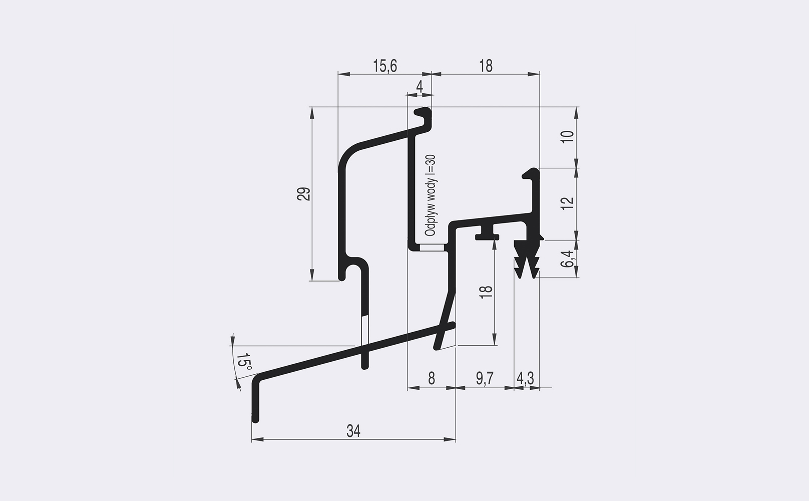 OKAPNIK LPB 22/34 W