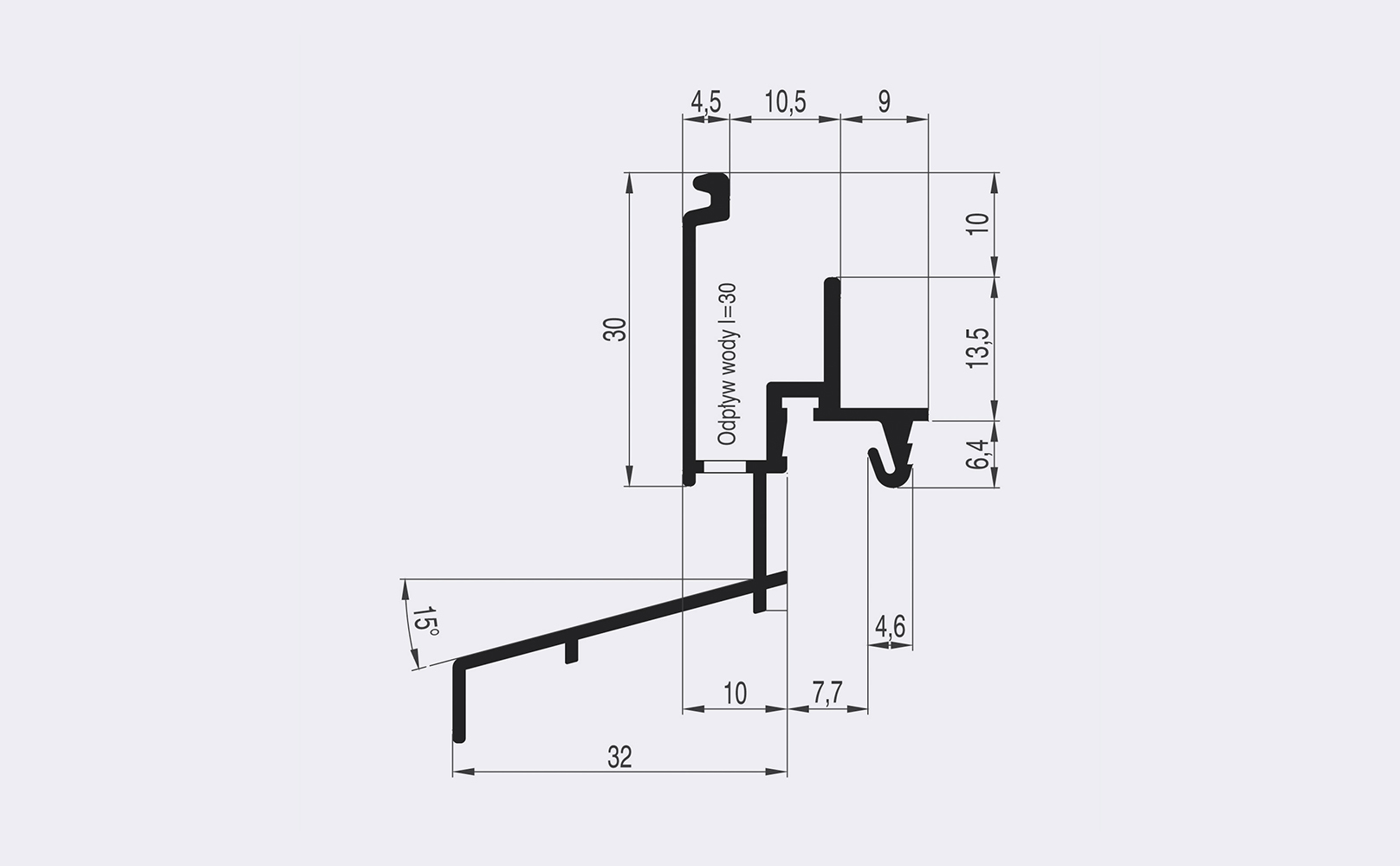 WASSERSCHENKEL lpo 15/32 w