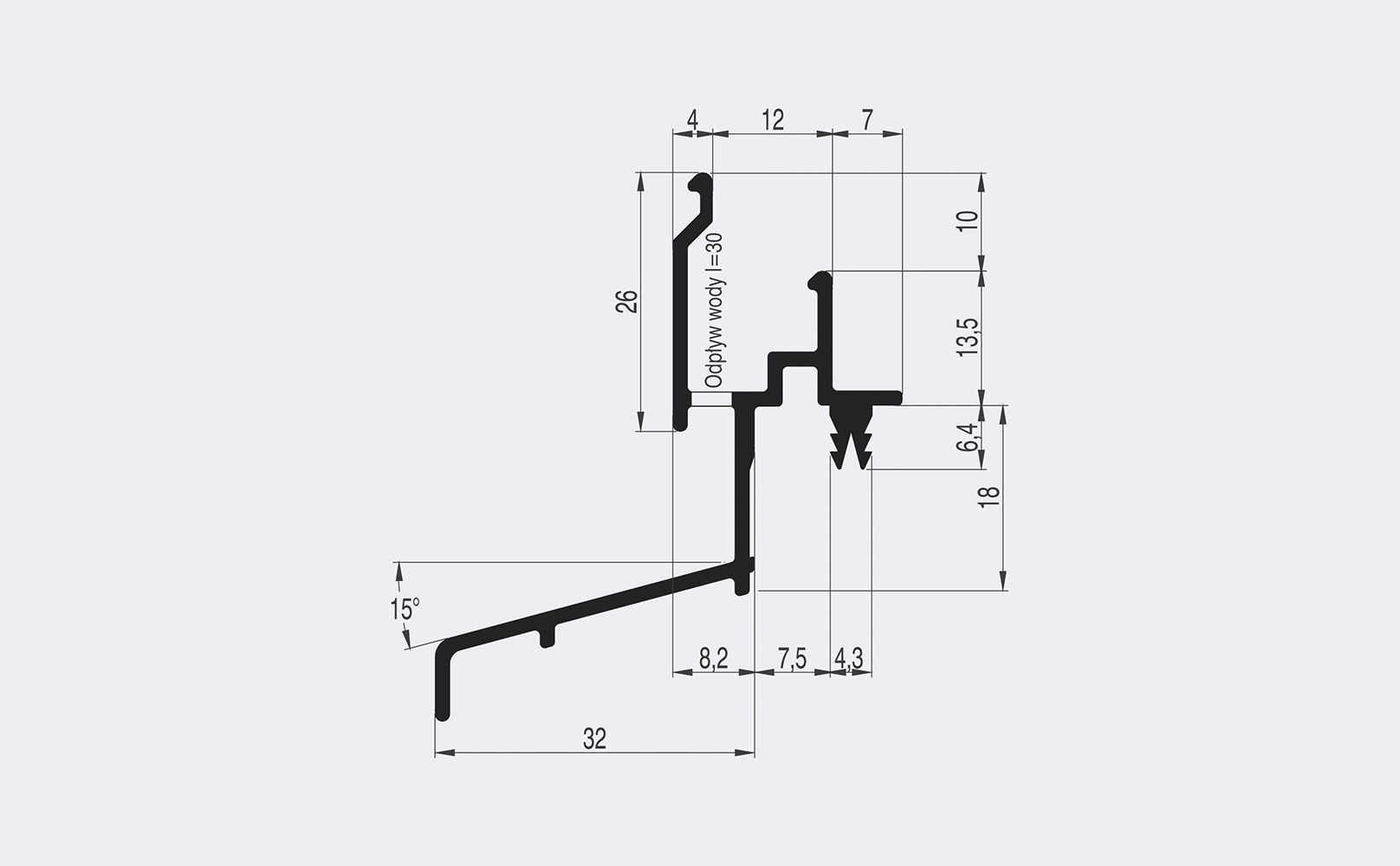 Okapniki lpo 16/32 w