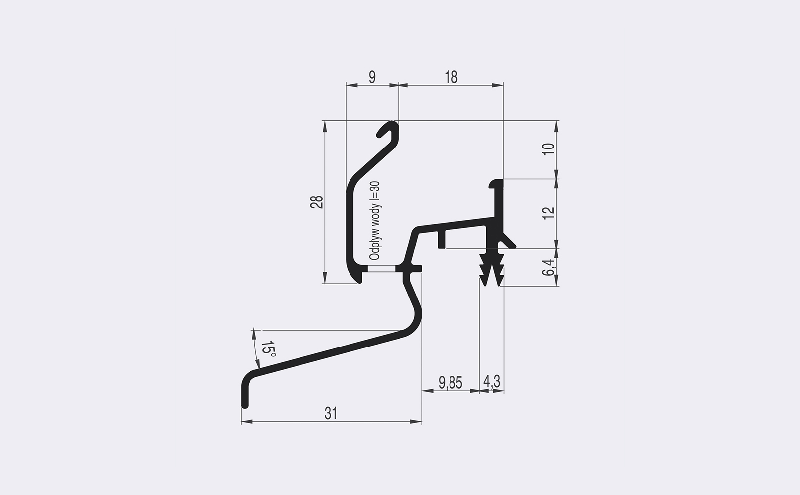 WASSERSCHENKEL LPO 27/31 W