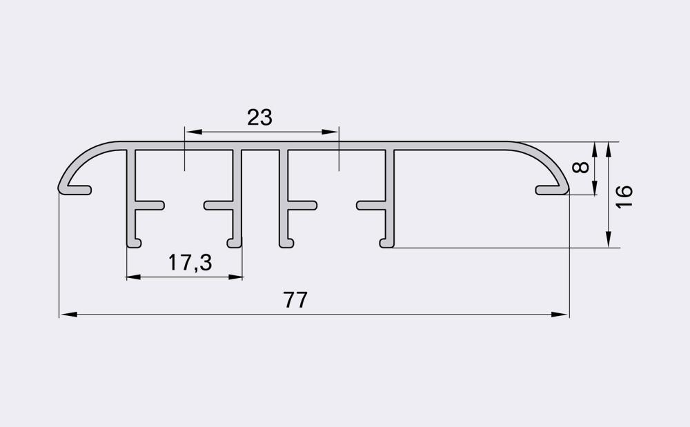 SASH STOP EF 83 S