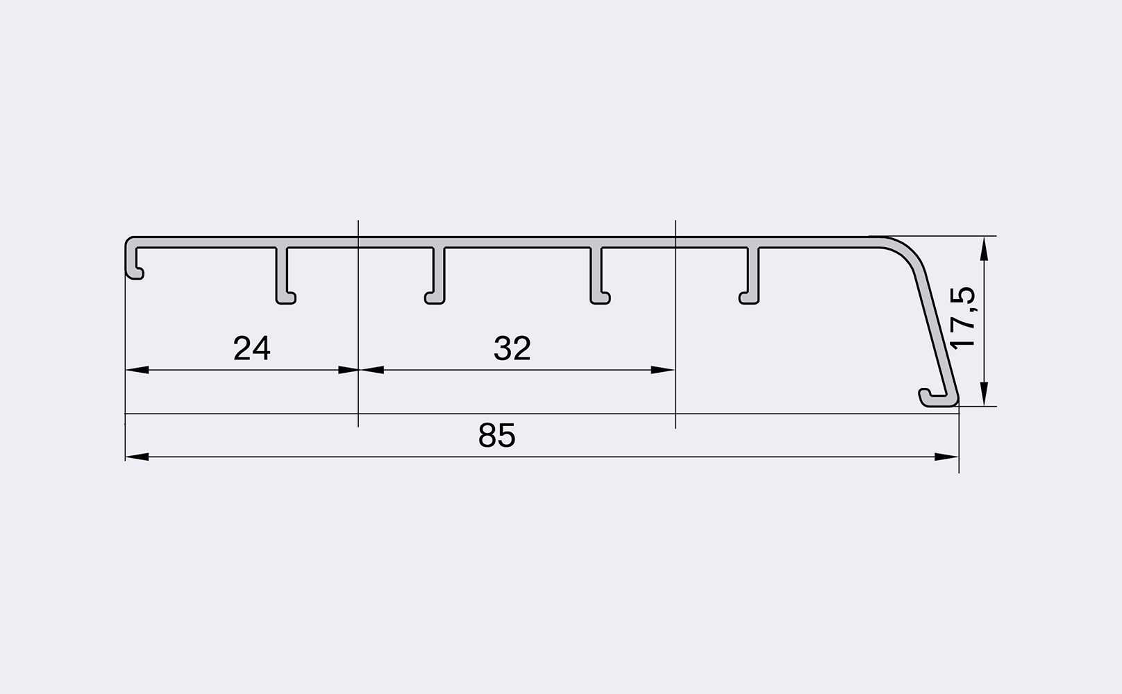 OŚCIEŻNICA EF 92